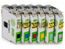 Картридж струйный Cactus CS-EPT0807 многоцветный для Epson Stylus Photo P50 (11,4ml) Комплект 6 карт