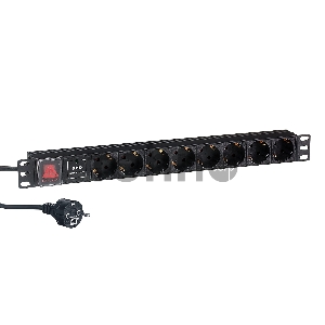 Блок розеток горизонтальный ExeGate ServerPro PDU-19H807 Al-8S-EU2-SW-SPD1, 19, 1U, Алюминий, 8 Schuko, кабель с евровилкой VDE-250V-16A-3*1.5mm2, 2 метра, выкл. с подсветкой, SPD1, черный Блок розеток горизонтальный ExeGate ServerPro PDU-19H807 Al-8S-EU2-SW-SPD1, 19, 1U, Алюминий, 8 Schuko, кабель с евровилкой VDE-250V-16A-3*1.5mm2, 2 метра, выкл. с подсветкой, SPD1, черный