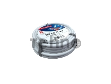 Провод соединительный ПВС 2x0,75 мм², белый, длина 20 метров, ГОСТ 7399-97  REXANT