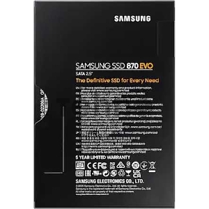 Накопитель SSD Samsung 500Gb 870 EVO MZ-77E500B/EU (SATA3)