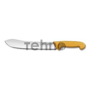 Нож кухонный Victorinox Swibo (5.8436.25) стальной разделочный для мяса лезв.250мм прямая заточка желтый Нож кухонный Victorinox Swibo (5.8436.25) стальной разделочный для мяса лезв.250мм прямая заточка желтый