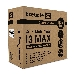 Корпус Miditower ExeGate i3 MAX-PPX800 (eATX, БП 800PPX 14см, 2*USB+1*USB3.0, HD аудио, черный, 4 вент. 12см с RGB подсветкой, контроллер + ПДУ, ARGB MB кабель, пылевые фильтры, передняя и боковая панели - закаленное стекло), фото 1
