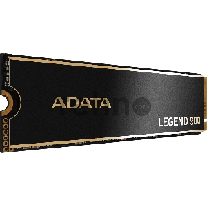 Твердотельный накопитель ADATA SSD LEGEND 900, 2048GB, M.2(22x80mm), NVMe 1.4, PCIe 4.0 x4, 3D NAND, R/W 7000/5400MB/s, IOPs н.д./н.д., TBW 260, DWPD 0.06, with Heat Sink (5 лет)