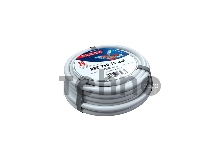Провод соединительный ПВС 2x0,75 мм², белый, длина 10 метров, ГОСТ 7399-97  REXANT