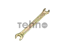 Ключ гаечный рожковый REXANT 6х7 мм, желтый цинк