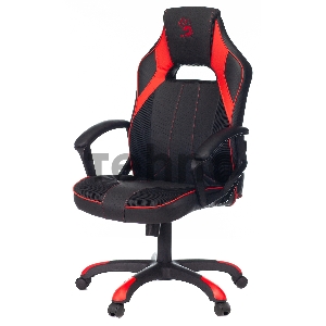 Кресло игровое A4Tech Bloody GC-140 черный/красный эко.кожа/ткань крестовина