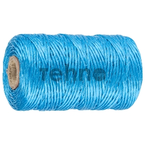 Шпагат ЗУБР многоцелевой полипропиленовый, синий, d=1,8 мм, 110 м, 50 кгс, 1,2 ктекс