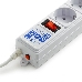 Фильтр-удлинитель Power Cube B 5,0 м 5 розеток (белый) 10А/2,2кВт, фото 4