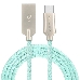 Кабель Crown USB - microUSB CMCU-3132M light blue, фото 1