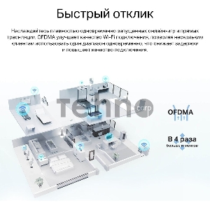 Двухдиапазонный Wi-Fi 6 роутер TP-Link Archer AX23 AX1800