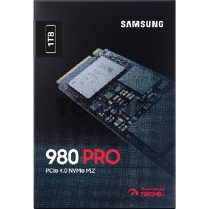 Накопитель SSD Samsung 1TB M.2 980 PRO PCIe Gen 4.0 x4, NVMe (MZ-V8P1T0C)