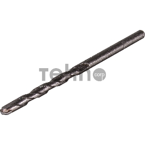 Сверло по бетону ВИХРЬ 6x100, цилиндрический хвостовик (1 шт. в блистере)