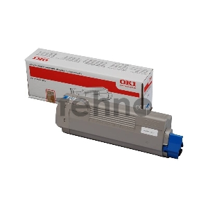 Тонер-картридж Oki C610 6K (cyan)