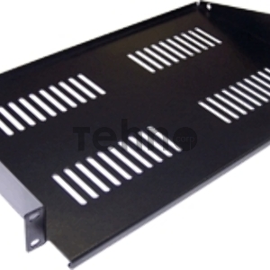 Полка стационарная Lanmaster TWT-CB-SF350-2U/60 нагр.:60кг. 19 350мм черный (упак.:1шт)