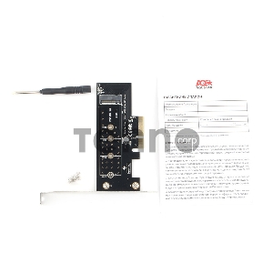 Адаптер AgeStar AS-MC01 PCI-E для M.2 NGFF SSD Адаптер AgeStar AS-MC01 PCI-E для M.2 NGFF SSD