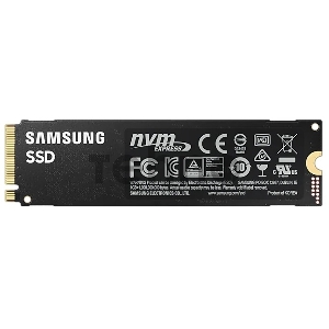 Накопитель SSD Samsung 1Tb M.2 (PCI-E NVMe) 980 PRO (R7000/W5000MB/s) (MZ-V8P1T0BW)