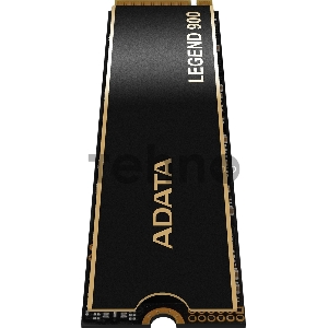 Твердотельный накопитель ADATA SSD LEGEND 900, 2048GB, M.2(22x80mm), NVMe 1.4, PCIe 4.0 x4, 3D NAND, R/W 7000/5400MB/s, IOPs н.д./н.д., TBW 260, DWPD 0.06, with Heat Sink (5 лет)