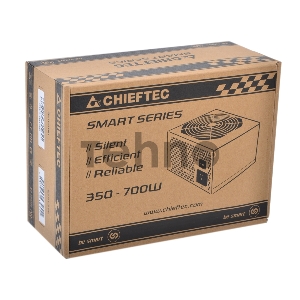 Блок питания Chieftec 600W RTL GPS-600A8 {ATX-12V V.2.3 PSU with 12 cm fan, Active PFC, fficiency >80% with power cord 230V only}