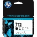 Картридж струйный HP 712 3ED70A черный (38мл) для HP DJ Т230/630, фото 1