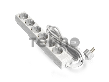 Удлинитель ExeGate EX285830RUS  ECE-6-1.8W (6 евророзетки с заземлением, 1.8м, белый)