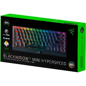 Игровая клавиатура Razer BlackWidow V3 Mini HyperSpeed (Yellow Switch) - Russian Layout