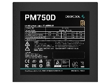 Блок питания Deepcool PM750-D (ATX 2.4, 750W, PWM 120mm fan, Active PFC, 80+ GOLD) RET Блок питания Deepcool PM750-D (ATX 2.4, 750W, PWM 120mm fan, Active PFC, 80+ GOLD) RET