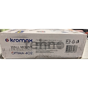 Кронштейн Kromax OPTIMA-402, 15-55, max 25 кг, настенный, VESA 400x400 мм