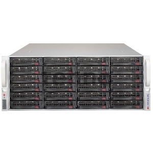 Корпус Supermicro CSE-846BE1C-R609JBOD [NR]4U SC846B SAS3 24 Drive JBOD w/Single Expander,600W PSW