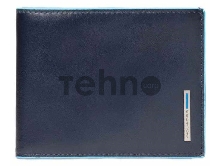 Кошелек мужской Piquadro Blue Square PU1241B2R/BLU2 синий натур.кожа