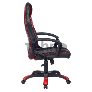 Кресло игровое A4Tech Bloody GC-140 черный/красный эко.кожа/ткань крестовина