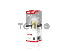 Лампа светодиодная REXANT капсульного типа JD-CORN REXANT G4 230 В 5,5 Вт 4000 K нейтральный свет (поликарбонат)