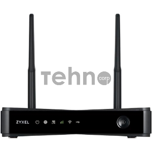 Маршрутизатор Zyxel LTE Cat.6 Wi-Fi NebulaFlex Pro LTE3301-PLUS (вставляется сим-карта), 1xLAN/WAN GE, 3x LAN GE, 802.11ac (2,4 и 5 ГГц) до 300+867 Мбит/с, 1xUSB2.0, 2 разъема SMA-F (для внешних LTE а