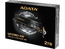 Твердотельный накопитель ADATA SSD LEGEND 900, 2048GB, M.2(22x80mm), NVMe 1.4, PCIe 4.0 x4, 3D NAND, R/W 7000/5400MB/s, IOPs н.д./н.д., TBW 260, DWPD 0.06, with Heat Sink (5 лет)