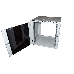 Шкаф телеком. настенный разборный 15U (600х550), съемные стенки, дверь стекло (ШРН-М-15.500) (1 коробка), фото 2
