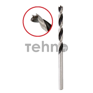 Сверло HAMMER Flex 202-206 DR WD WR 10,0мм*133/87мм  дерево, цилиндрическое