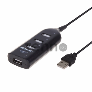 Разветвитель USB 2.0 на 4 порта REXANT