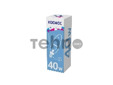 Лампа накаливания Свеча 40Вт E14 прозр. Космос LKsmSCnCL40E14v2
