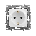 Розетка ETIKA 2К+З на винтах, бел. ETIKA Розетка 2К+З на винтах, бел., фото 5