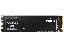 Накопитель SSD Samsung 250Gb 980 M.2 (PCI-E NVMe)  (R2900/W1300MB/s) (MZ-V8V250BW)