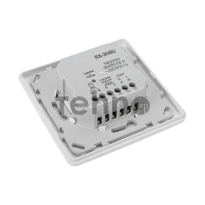 Терморегулятор механический RX-308U (белый) (совместим с Schneider серии Unica) REXANT