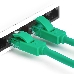 Патч-корд Greenconnect Патч-корд UTP прямой 0.5 m AWG24 кат.5е,  RJ45, медь, литой, многожильный, пластик пакет (Зеленый) (GCR-LNC05-0.5m), фото 2