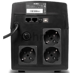 Источник бесперебойного питания SVEN Pro 1000 1000VA/720W USB, RJ-45 (3 EURO)
