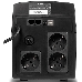 Источник бесперебойного питания SVEN Pro 1000 1000VA/720W USB, RJ-45 (3 EURO), фото 4