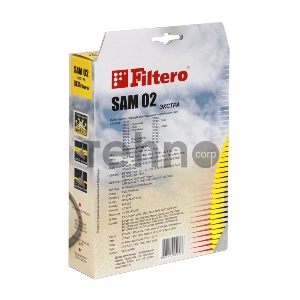 Пылесборники Filtero SAM 02 Экстра пятислойные (4пылесбор.)