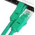 Патч-корд Greenconnect Патч-корд UTP прямой 0.5 m AWG24 кат.5е,  RJ45, медь, литой, многожильный, пластик пакет (Зеленый) (GCR-LNC05-0.5m), фото 3