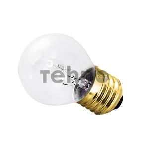 Лампа накаливания e27 10 Вт прозрачная колба
