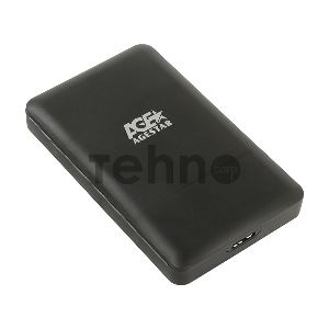 Внешний корпус для HDD/SSD AgeStar 3UBCP3 SATA пластик черный 2.5