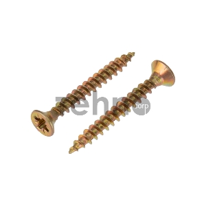 Саморез универсальный 3,5х30, желтый цинк, пакет (1000 шт/уп) KRANZ