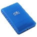 Внешний корпус для HDD/SSD AgeStar 3UBCP3 SATA пластик синий 2.5", фото 1