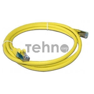 Кабель Патч-корд LANMASTER FTP,  вилка RJ-45,  вилка RJ-45,  кат.6А,  LSZH,  2м,  желтый [lan-pc45/s6a-2.0-yl]